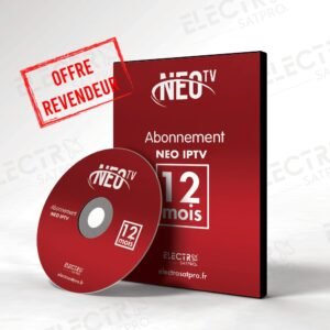 Abonnement IPTV NEO PRO 2 panel IPTV avec 10 codes pour revendeurs