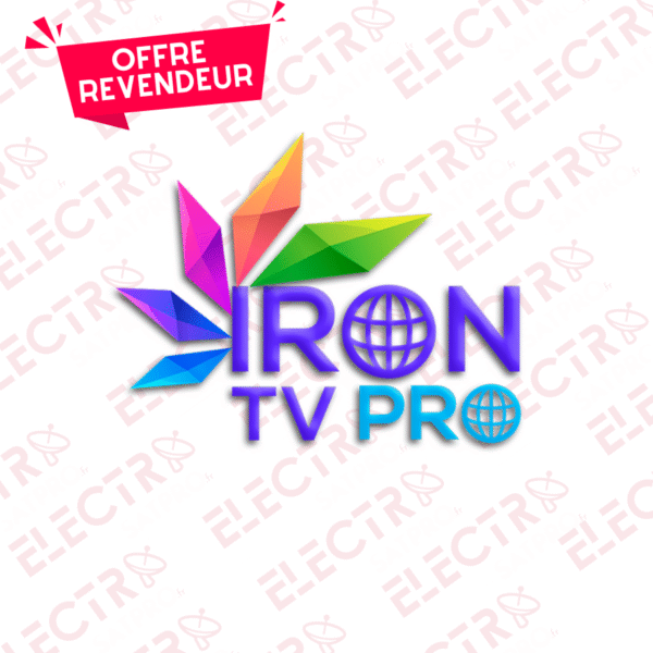 Iron TV Pro panel IPTV avec 10 codes – Abonnement revendeur
