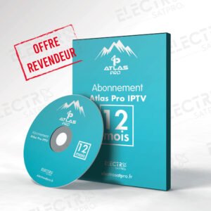 ATLAS PRO IPTV panel IPTV avec 10 codes – Electrosat Pro