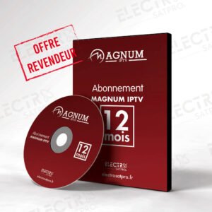 Magnum OTT IPTV panel IPTV avec 10 codes – Abonnement revendeur