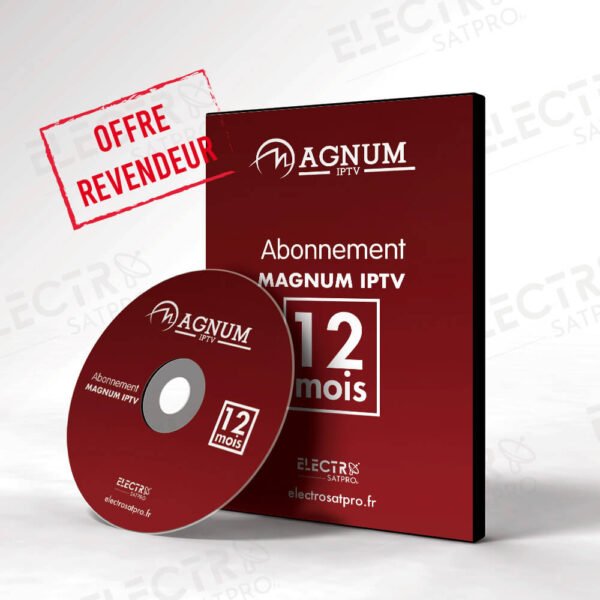 Magnum OTT IPTV panel IPTV avec 10 codes – Abonnement revendeur