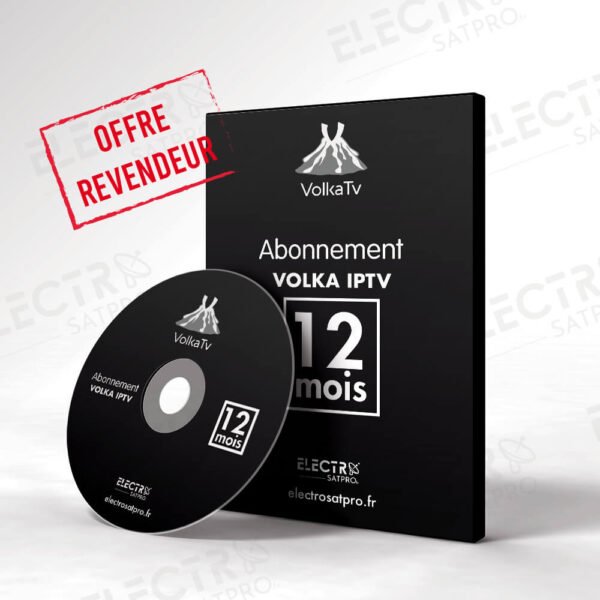 VOLKA PRO 2 XPlayer IPTV panel IPTV avec 10 codes – Abonnement revendeur